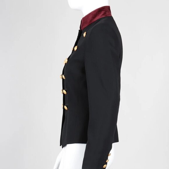 Vintage A++ MONDI HAUTE COUTURE MILITARY BAND JACKET - Picture 5 of 12